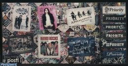 Delcampe - Finland 2015 Finnish Rock Bands 6v S-a In Foil Booklet, Mint NH, Performance Art - Music - Popular Music - Neufs
