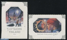 Delcampe - Finland 2015 Christmas 2v S-a, Mint NH, Religion - Christmas - Neufs