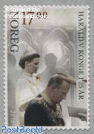 Delcampe - Norway 2016 Harald V 25 Years Jubilee 1v S-a, Mint NH, History - Kings & Queens (Royalty) - Ungebraucht
