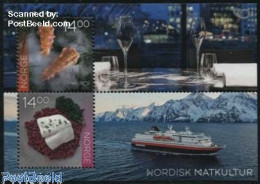 Delcampe - Norway 2016 Norden, Food Culture S/s, Mint NH, Health - History - Transport - Food & Drink - Europa Hang-on Issues - S.. - Ungebraucht