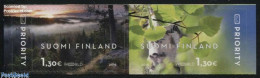 Delcampe - Finland 2016 Nature 2v S-a (with Priority Labels), Mint NH, Nature - Trees & Forests - Neufs