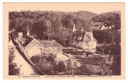 Delcampe - AVALLON La Ferme Des Nids - Ancienne Résidence De Mme Judic - Avallon