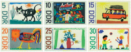 Delcampe - 64525 MNH ALEMANIA DEMOCRATICA 1967 DIA INTERNACIONAL DEL NIÑO - Autres & Non Classés