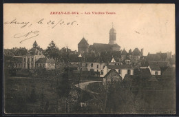 Delcampe - CPA Arnay-le-Duc, Les Vieilles Tours - Arnay Le Duc
