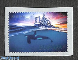 Delcampe - Norway 2020 Norden 1v S-a, Mint NH, History - Nature - Transport - Europa Hang-on Issues - Sea Mammals - Ships And Boats - Ungebraucht