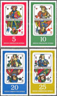 Delcampe - 64521 MNH ALEMANIA DEMOCRATICA 1967 JUEGOS DE CARTAS - Non Classés
