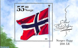 Delcampe - Norway 2021 Flag S/s, Mint NH, History - Flags - Neufs