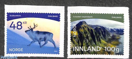 Delcampe - Norway 2023 Svalbard National Park 2v S-a, Mint NH, Nature - Animals (others & Mixed) - National Parks - Neufs