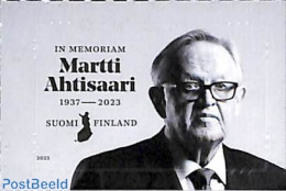 Delcampe - Finland 2023 Martti Ahtisaari 1v S-a, Mint NH, History - Politicians - Neufs
