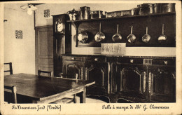 Delcampe - CPA St Vincent Sur Jard Salle A Manger De Mr G Clemenceau - Philosophy