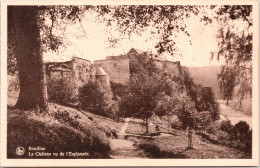 Delcampe - Bouillon - "Le Château Vu De L'Esplanade" - Kasteel Van Bouillon Gezien Vanaf De Esplanade - Bouillon