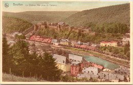 Delcampe - Bouillon - "Le Château. Vue Prise Du Calvaire" - Kasteel Van Bouillon Gezien Vanaf De Calvarieberg - Bouillon