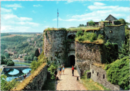Delcampe - Bouillon - "L'entrée Du Château-Fort Et La Semois" - Ingang Van Het Kasteel Met De Semois-rivier - Bouillon