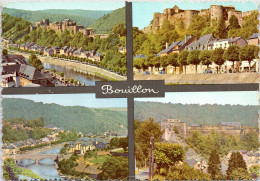 Delcampe - Bouillon - "Bouillon" - Multizicht Met Kasteel En Semois-vallei - Bouillon