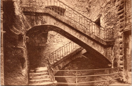 Delcampe - Bouillon - "Intérieur Du Château. Escalier Vauban (17me)" - Vauban-trap In Het Kasteel Van Bouillon - Bouillon