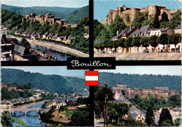 Delcampe - Bouillon - "Bouillon" - Meervoudige Weergave Van Stad En Kasteel Aan De Semois - Bouillon