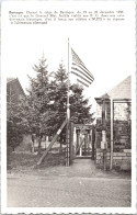Delcampe - Bastogne - "Durant Le Siège De Bastogne" - Kazerne Waar Generaal Mac Auliffe 'NUTS' Antwoordde Op Het Duitse Ultimatum - Bastogne