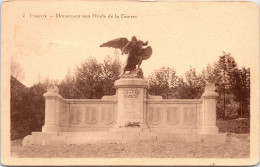 Delcampe - Esneux - "Monument Aux Héros De La Guerre" - Oorlogsmonument Met Gevleugeld Standbeeld - Esneux