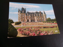 Delcampe - BELLE CARTE VOUZERON (18)."MAISON DE REPOS ET DE CONVALESCENCE AMBROISE-CROIZAT.."..VUE FACADE..LES JARDINS - Vouzeron