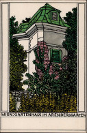 Delcampe - Wiener Werkstätte JANKE, Urban WIEN I-II (Rückseitig 1970 Beschrieben) - Wiener Werkstätten
