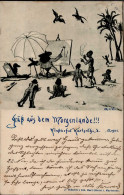 Delcampe - Künstlerbund Karlsruhe KÜNSTLERFEST 1906 I-II - Autres & Non Classés