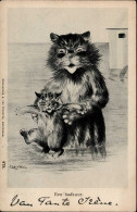 Delcampe - Wain, Louis Katze I-II Chat - Wain, Louis