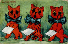 Delcampe - Wain, Louis Katzen I-II (Ecken Bestoßen) Chat - Wain, Louis