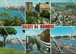 Delcampe - At722 Cartolina Saluti Da Brindisi - Brindisi