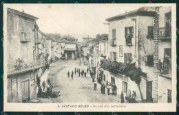Delcampe - Cuneo Santo Stefano Belbo Piazza XX Settembre Cartolina MT6521 - Cuneo
