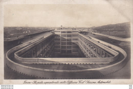 Delcampe - ITALIE  TURIN USINES FIAT SECTION AUTOMOBILES VUE DE LA PISTE DU COTE NORD - Autres Monuments, édifices