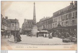 Delcampe - EURE ET LOIR CHARTRES PLACE MARCEAU - Chartres