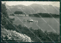 Delcampe - Como Bellagio Lago Di Como Battello Foto FG Cartolina KV7628 - Como