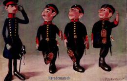 Delcampe - PUPPEN - STEIF-PUPPEN Parademarsch (602) Sign. Fritz Hildebrandt I - Spielzeug & Spiele