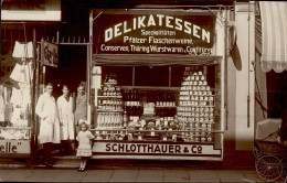 Delcampe - Beruf Geschäft Delikatessen Schlotthauer I-II - Köhler, Mela