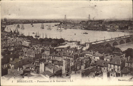Delcampe - CPA Bordeaux Panorama Et La Garonne - Bordeaux