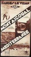 Delcampe - Guide Touristique Ancien: Ganges Le Vigan Mont Aigoual Cévennes – (Années 20-30) - Autres & Non Classés