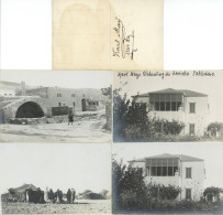 Delcampe - Autograph/Autogramme KARL MAY Lot Mit 5 Foto-AK Der Palästinareise 1900 Mit Eigenhändigen Aufnahmen Und Handschriftliche - Andere & Zonder Classificatie