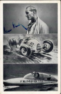 Delcampe - Autograph/Autogramme Hans Stuck Rennfahrer I-II - Andere & Zonder Classificatie