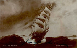Delcampe - Autograph/Autogramme Felix Graf Luckner Korvettenkapitän - Andere & Zonder Classificatie
