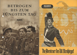 Delcampe - Film Progess Filmillustrierte Lot Mit Weit über 300 Stück Aus Den 1950er Jahren (alle Mit Aktenlochung) - Mecki