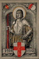 Delcampe - Rotes Kreuz Würzburg Tagung Der Sterbekasse Des Verbandes Kath., Kaufm. Vereine Deutschlands 1916 I-II - Rode Kruis
