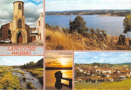 Delcampe - LANGOGNE Riante Cite Du Nord Du Gevaudan Dont La Principale Attraction Est Le Barrage 28(scan Recto-verso) MA1107 - Langogne