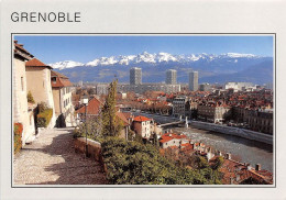 Delcampe - GRENOBLE Vue De La Montee Chalemont Au Fond La Chaine De Belledonne 15(scan Recto-verso) MA1102 - Grenoble