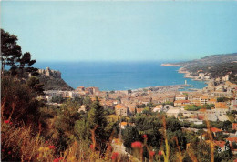 Delcampe - CASSIS Vue Generale A Gauche Le Chateau Surplombant La Mer Au Loin L Entree Des Calanques 25(scan Recto-verso) MA1100 - Cassis