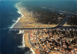 Delcampe - CAPBRETON HOSSEGOR Belle Vue D Ensemble De Ces Deux Villes Au Bord De L Ocean 1(scan Recto-verso) MA1143 - Capbreton