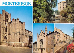 Delcampe - MONTBRISON Collegiale Notre Dame Jardin D Allard Le Vizezy 19(scan Recto-verso) MA1139 - Montbrison