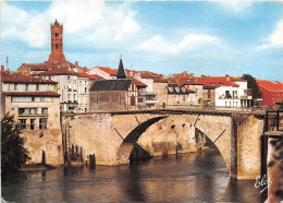 Delcampe - VILLENEUVE SUR LOT Le Pont Vieux Sur Le Lot Au Fond Sainte Catherine 30(scan Recto-verso) MA1138 - Villeneuve Sur Lot