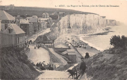 Delcampe - AULT La Plage Et Les Falaises Prise Du Chemin Des Douaniers 11(scan Recto-verso) MA1163 - Ault