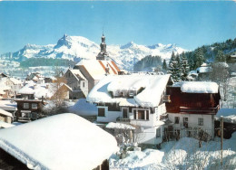 Delcampe - MEGEVE Les Aiguilles De Warens Et Les Fiz 7(scan Recto-verso) MA1162 - Megève