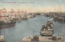 Delcampe - X125018 ARGENTINE ARGENTINA BUENOS AIRES VISTA PARCIAL DE LOS DIQUES - Argentinien